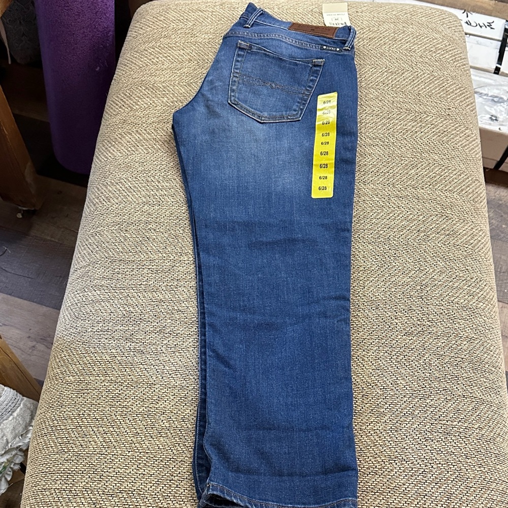 Lucky Brand Women's Ankle Jeans - Medium Blue